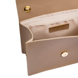 Borsa in Vera pelle Audrey Taupe - ISKIA That's Vera Italia