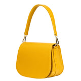 Borsa in Vera Pelle Angelina Giallo - ISKIA That's Vera Italia
