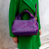 Borsa in Vera Pelle Sophie Viola - ISKIA That's Vera Italia