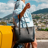 Borsa in Vera pelle Elizabeth Nero - ISKIA That's Vera Italia