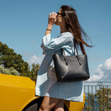 Borsa in Vera pelle Elizabeth Nero - ISKIA That's Vera Italia