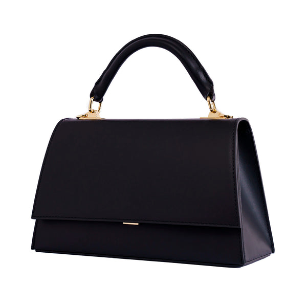 Borsa in Vera Pelle Kate Nero - ISKIA That's Vera Italia 