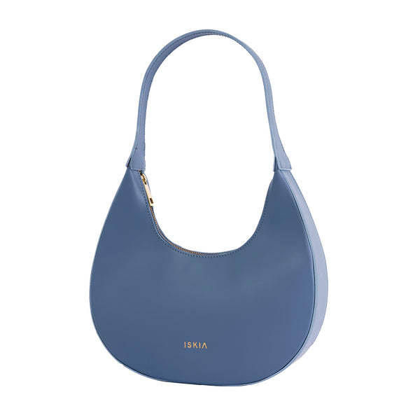 Borsa in Vera Pelle Marilyn Azzurro - ISKIA That's Vera Italia 