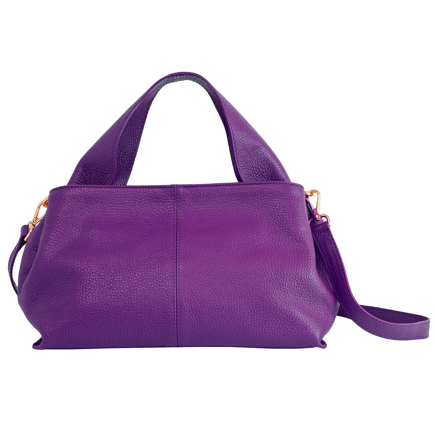 Sophie Purple Leather Bag ISKIA That's Vera Italia