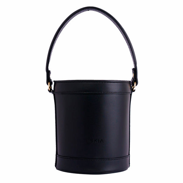 Borsa in Vera Pelle Zoe Nero - ISKIA That's Vera Italia 