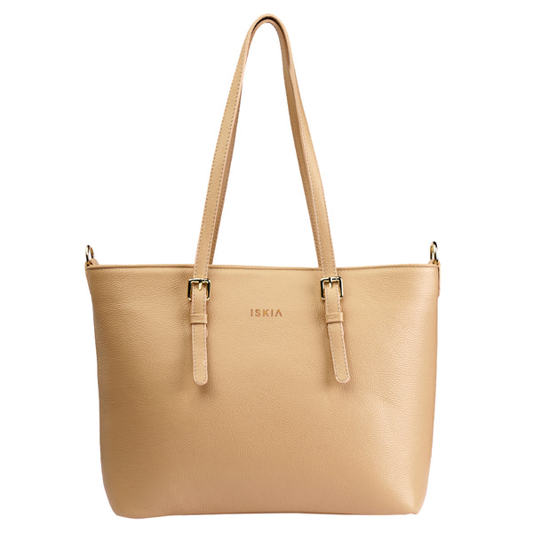 Borsa in Vera pelle Elizabeth Camel - ISKIA That's Vera Italia