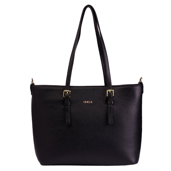 Borsa in Vera pelle Elizabeth Nero - ISKIA That's Vera Italia