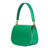 Borsa in Vera Pelle Angelina Verde - ISKIA That's Vera Italia 